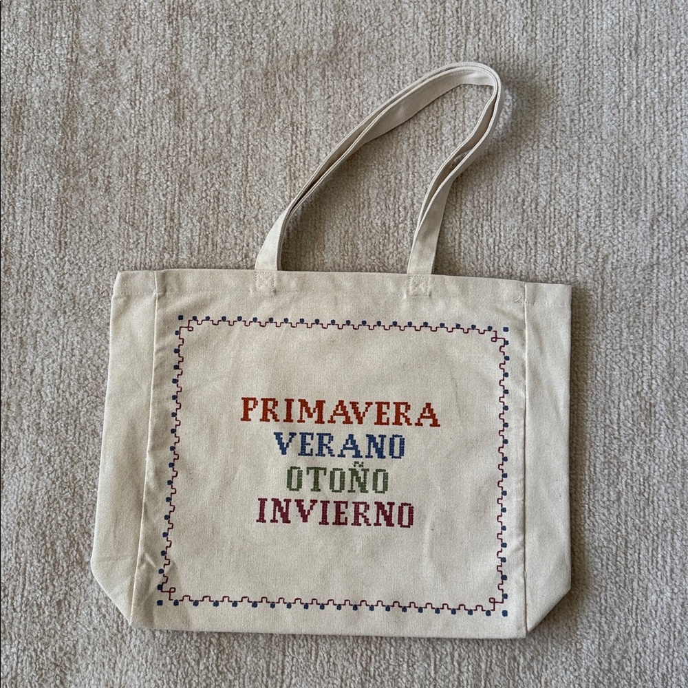 Sezane x Lucia Vergara tote